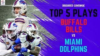 Top 5 Buffalo Bills Plays vs Miami Dolphins in Week 2 | DC