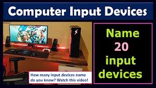 20 Computer Input Devices | How many do you know | Computer Basics 4k