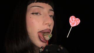 Sensible lollipop eating ASMR (no talking)