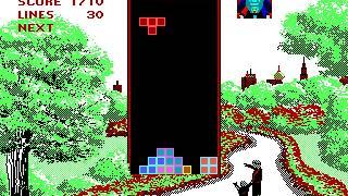 DOS Game: Tetris (1987 Spectrum Holobyte, Inc.)