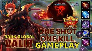 Valir Gameplay Insane Moment | Valir Best Build 2022 | Build Top 1 Global Valir - MLBB