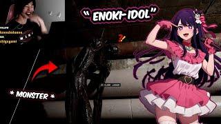 Enoki sings IDOL not giving a damn...