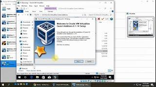 Installing the VirtualBox Guest Additions on your VM