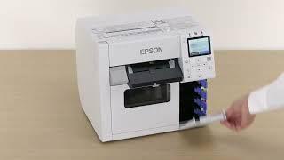 Setting Up a Printer Epson CW C4000 Series - How to Tips and Tricks by @3labels