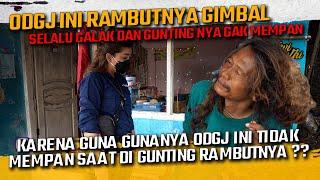 ODGJ INI RAMBUTNYA GIMBAL SAAT DI GUNTING GAK MEMPAN ??