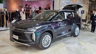 Exeed TXL SUV 2021 update driving in a mall; Vantas TX by Chery