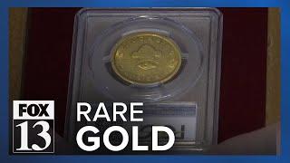 Rare Mormon gold coin with millions to go on display