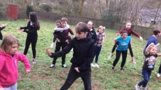 Shakespeare's Kids Easter Camp 2017 Zac McGuire v's Little Monsters Sam Easter Camp Dance Off's