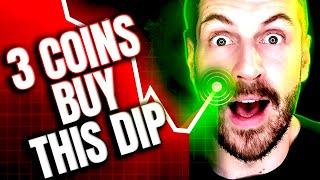 3 OUTSTANDING ALTCOINS To Buy on This Crypto Dip (TIME SENSITIVE)