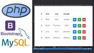 PHP CRUD Tutorial with MySQL & Bootstrap | Build CRUD Website APP