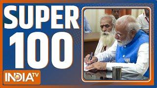 Super 100: PM Modi Varanasi Nomination | Modi Prayer KalBahairav | PM Modi Exclusive Interview