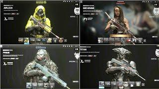 MW3 Upcoming Operators Skins Menu Animations - Modern Warfare 3 season 2 Bundles