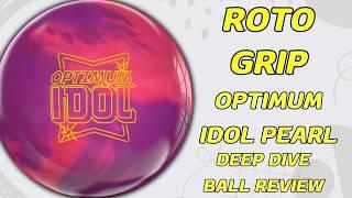 A VERY Shiny Ball BUT Does it Backend? RotoGrip Optimum Idol Pearl | Deep Dive Ball Review