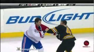 Montreal Canadiens and Boston Bruins 2011 Brawl (Part 3 of 4)