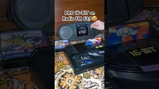 SEGA "Pro 16-BIT" catches on antennas Radio FM 63,9 #sonicthehedgehog