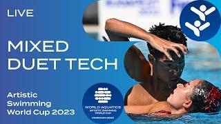 LIVE | Mixed Duet Technical | Artistic Swimming World Cup Markham 2023