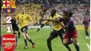 Chung kết cúp C1 2005/2006|| Barca - Arsenal: Trận chung kết hay nhất lịch sử Champions League C1