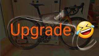 pardus roadbike upgrade #4, dropbar upgrade / full carbon dropbar/ integrated dropbar.