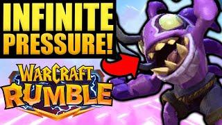 Destroy The META w/ My INFINITE PRESSURE Murloc Build! | Warcraft Rumble
