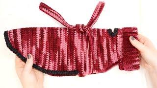 EASY Crochet Turtleneck Dog Sweater Tutorial | DIY | STEP BY STEP pattern | Last Minute Laura