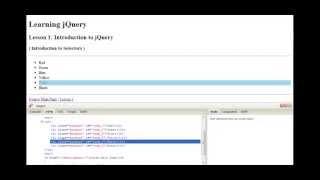 jQuery Fundamentals | Learnable.com Tutorial