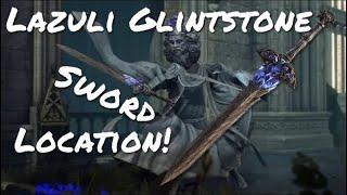 Elden Ring | How to get the Lazuli Glintstone Sword in Elden ring | Glintstone sword location