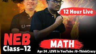 Maha Revision of Math (40 Marks) U-Think Crazy Entrance Preparation