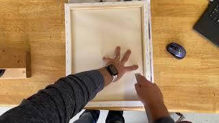 Transfer a Photo to Canvas oil & Acrylic painting