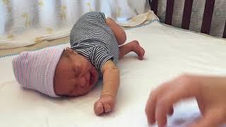 Tummy Time - Less than 3 days old!