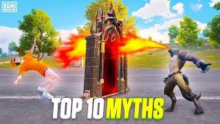 Top 10 Myths and glitch in Castle Mod (PUBG MOBILE & BGMI)Tips and Tricks 3.4 Update PUBG Myths #110