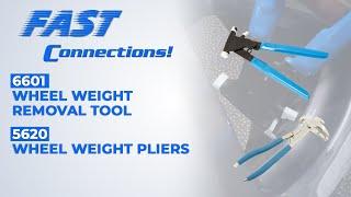 Fast Connection | 6601 & 5620 Wheel Weight Removal Tools