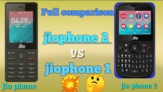 Jiophone 2 vs jiophone 1 Comparetion 