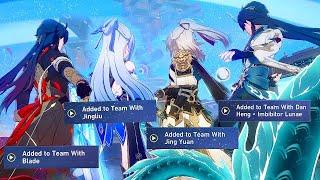 "High-Cloud Quintet have voice lines when in the same team!" - 1.5 Update