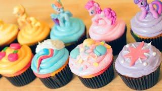 MY LITTLE PONY CUPCAKES - NERDY NUMMIES