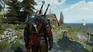 The Witcher 3 4K 60FPS HDR Free Roam Gameplay | PS5