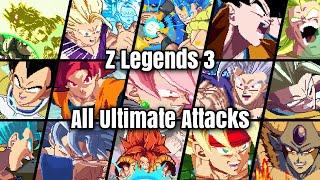 Z Legends 3 v2.0.0 All Ultimate Attacks