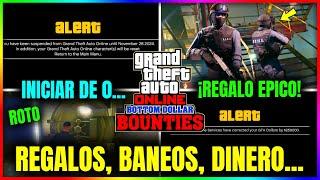 NOTICIAS GTA5 Online! REGALO PARA TODOS! DINERO, COSAS ROTAS, ELIMINADAS y MÁS! GTA6 PREMIO | Mystic