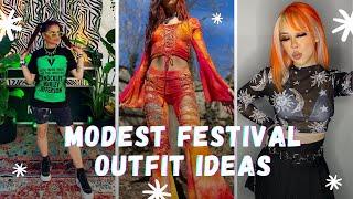 Modest Rave & Festival Outfit Ideas!