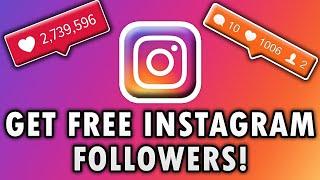 How to Get FREE Instagram Followers No Human Verification  FREE Instagram Followers November 2020