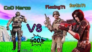 CoD Narco came across Flexing Yt and BerlinYt | CoD Narco vs FlexingYt | CoD Narco | codm | cod