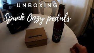 Unboxing my new Spank Oozy mountain bike pedals