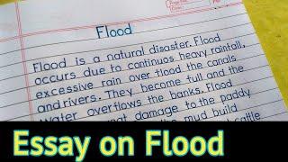 Flood essay ||essay writing on flood ||flood essay writing ||Let's write||