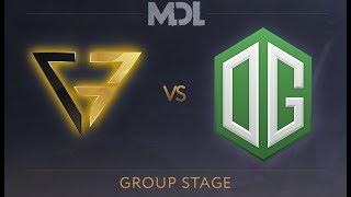 CG vs OG - MDL 2017 Group Stage - @BreakyCPK @ZrRock