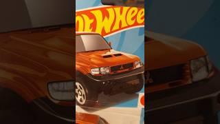 Rippin open the new Mitsubishi pajero evolution hot wheels #shorts