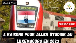 4 Raisons pour étudier au Luxembourg en 2023 #visaetudiant #etudierauluxembourg #luxembourg