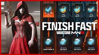 FASTEST Way to Complete Trick ‘r Treat Event! (Free 'Blood Red Riding Hood' Skin Unlock Warzone MW3)