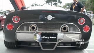 Spyker C8 Aileron Rev and Accelerate