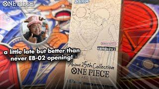 [EB-02] Anime 25th Collection Booster Box Opening!