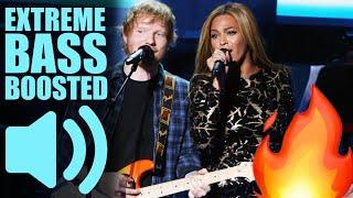 Ed Sheeran - Perfect Duet (with Beyoncé) (BASS BOOSTED EXTREME)