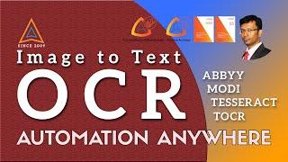 OCR in Automation Anywhere in Detail 2022